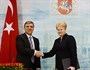 Cumhurbaşkanı Gül, Litvanya'da Basın Toplantısı Düzenledi
